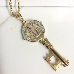 18K gold filled with 5 layers of gold